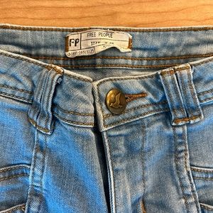 Vintage Free People wide leg jeans
